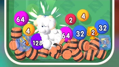 Bubble Buster 2048 - Merge Balls All levels Max 26-32 Gameplay Android, iOS Walkthrough Part 4