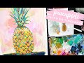 Pineapple Painting Timelapse - C. Brooke Ring
