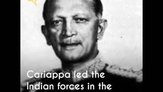 The Quint | Celebrating Cariappa: 1st Indian to Take Charge of the Indian Army