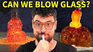 DIY “Experts” Try Glass Blowing for the First Time