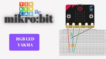 Tinkercad ile Mikro:bit - RGB Led Yakma