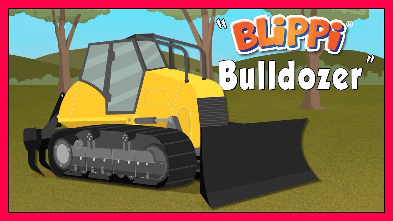 Educational Videos for Kids with Blippi | Explore A Bulldozer