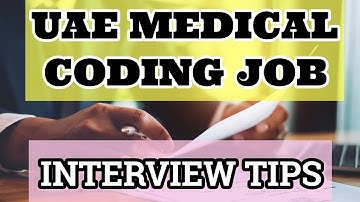 TIPS VOOR EEN SOLLICITATIEGESPREK VOOR MEDISCHE CODERING IN DE VAE - Wat een beginnende sollicita...