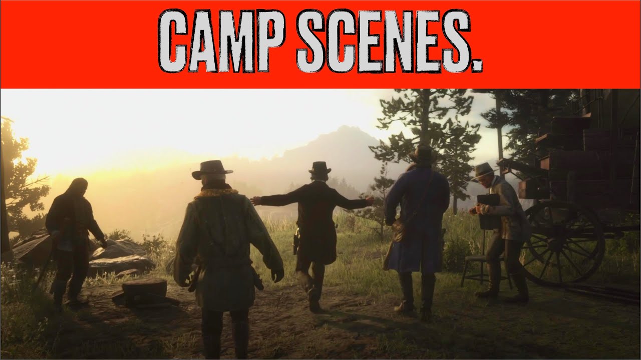 Red Dead Redemption II. Camp Scenes I. - YouTube
