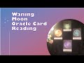 Waning Moon Discussion, Readings & Giveaway!!!