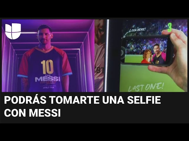 Esta experiencia interactiva te permitirá conocer todo sobre la vida de Messi