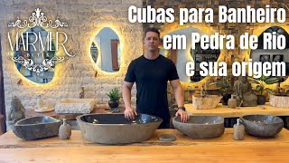 Cubas para Banheiro em Pedra de Rio e sua origem