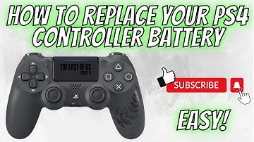 REPLACE YOUR PS4 CONTROLLER BATTERY (December 2025)