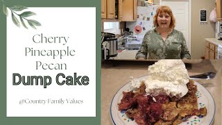 Cherry Pineapple Pecan Crumble (AKA: Cherry Pineapple Dump Cake) by Country Family Values 382 views 2 years ago 2 minutes, 16 seconds