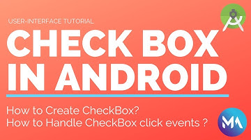 Learn Android App Development - UI Tutorials - How to create checkbox?