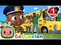 The Wheels on the Bus Sing Along | CoComelon - Cody Time | CoComelon Songs for Kids &amp; Nursery Rhymes