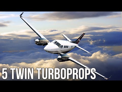 5 Best Twin Turboprop Airplanes In The World