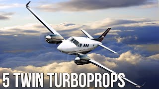 5 Best Twin Turboprop Airplanes In The World