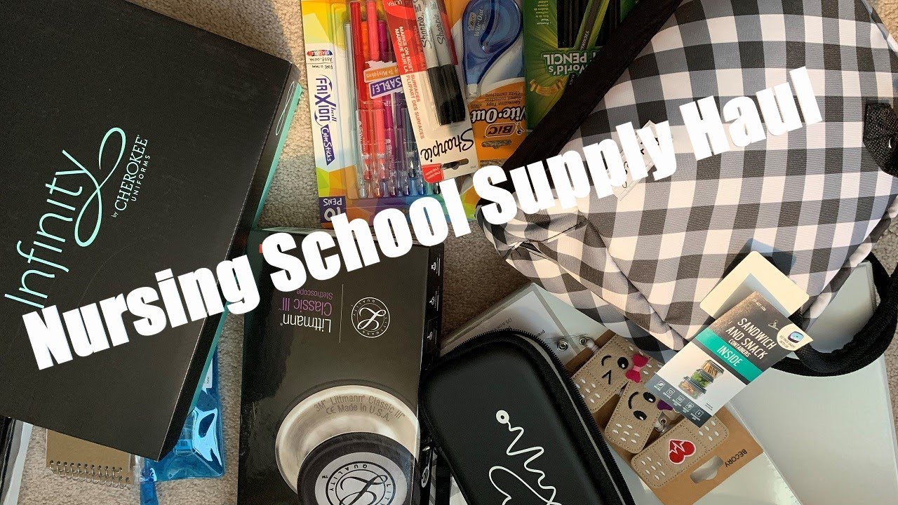 Nursing School Supply Haul (First Semester) YouTube