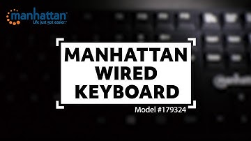 Manhattan Wired Keyboard Video
