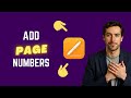 How To Add Page Numbers In Apple Pages (FAST Way)
