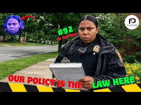 Video Police Sergeant Fails Constitutional Definition | ID Refusal
