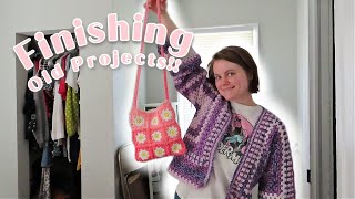 Crochet Vlog: Finishing old projects and chatting!