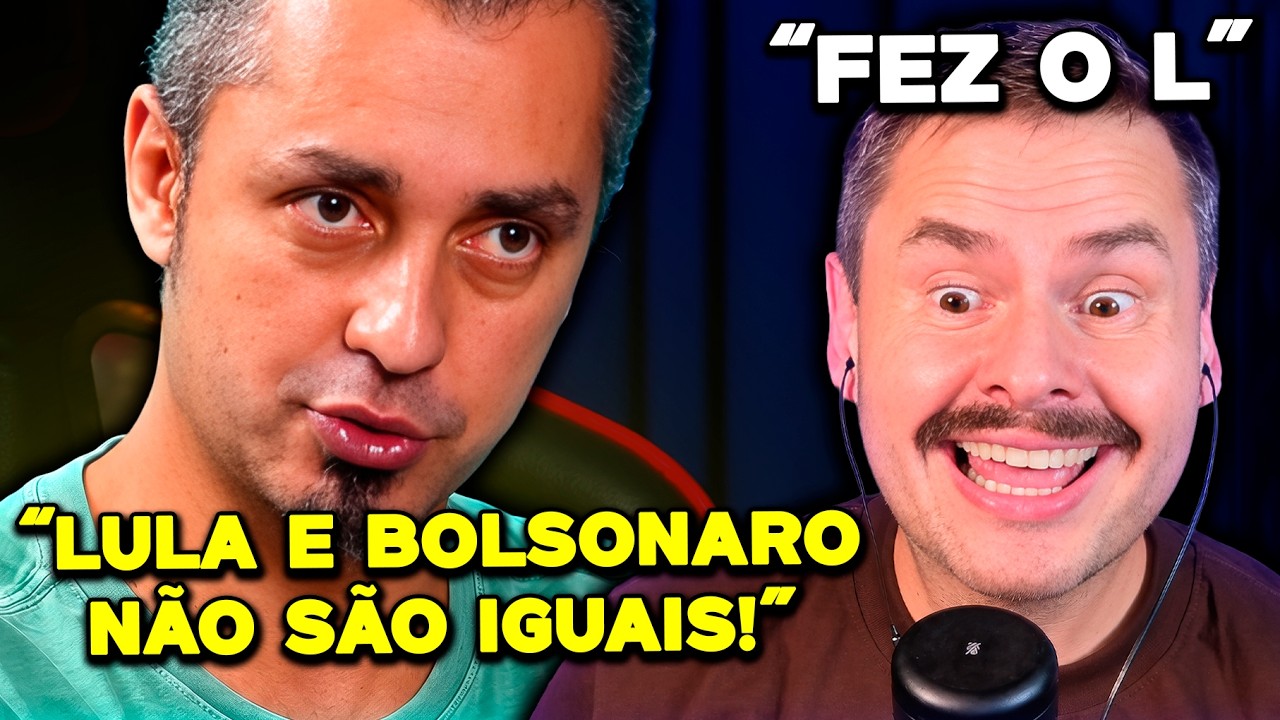 GUSTAVO MACHADO DECLARA VOTO EM LULA