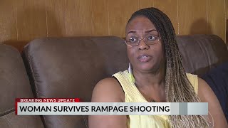 Mass shooting victim describes moment she was shot