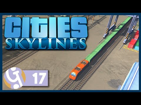 🏡 Cargo Train Depot | Let's Play Cities: Skylines #17