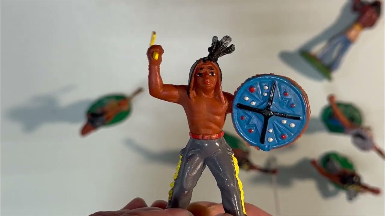 Все фигурки индейцев и ковбоев ГДР. Выпуск 4 - YouTube