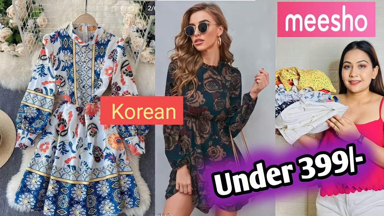 Meesho Haul Meesho Korean Style Tops/Dress Haul meesho 