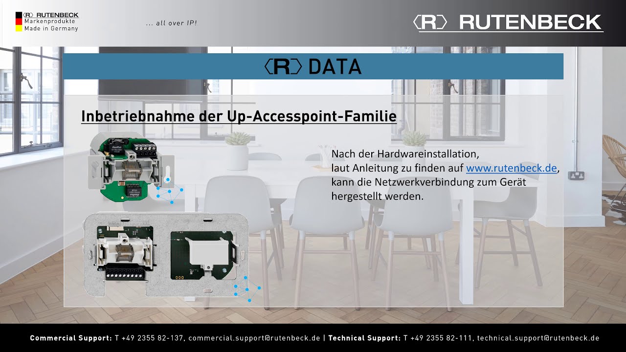 Rutenbeck | Ersteinrichtung | WLAN-Up-Accesspoint (mit Audio-Kommentar)