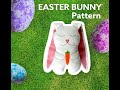 Easter bunny sewing pattern for beginners