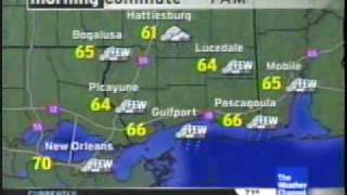 Local forecast Gulfport, MS. 11/13/05 8:18pm