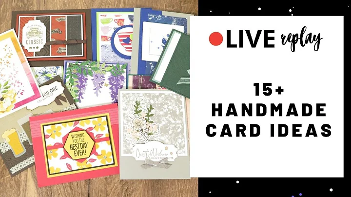 15+ Beautiful Handmade Card Ideas
