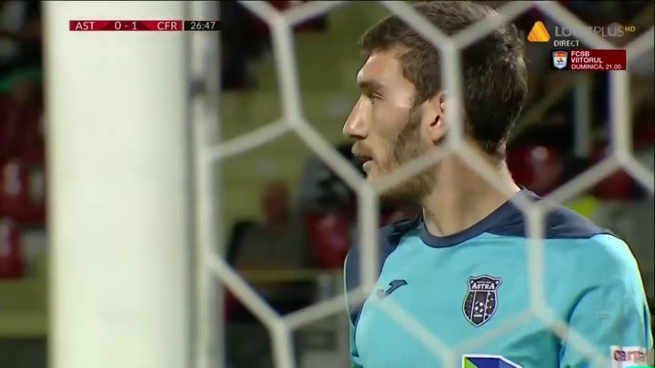 Astra - CFR 0-1 Gol superb inscris de Paun! liga 1 clasament