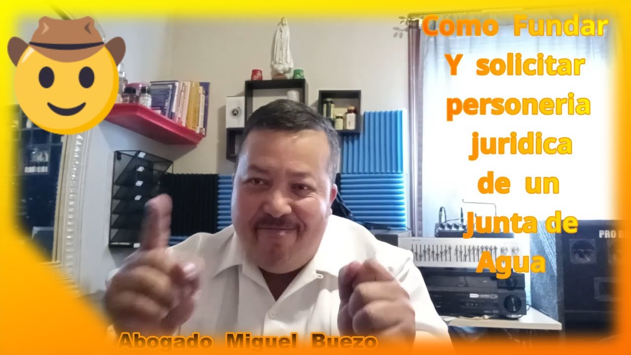 como crear una Junta de Agua potable y Saneamiento y Tutorial para