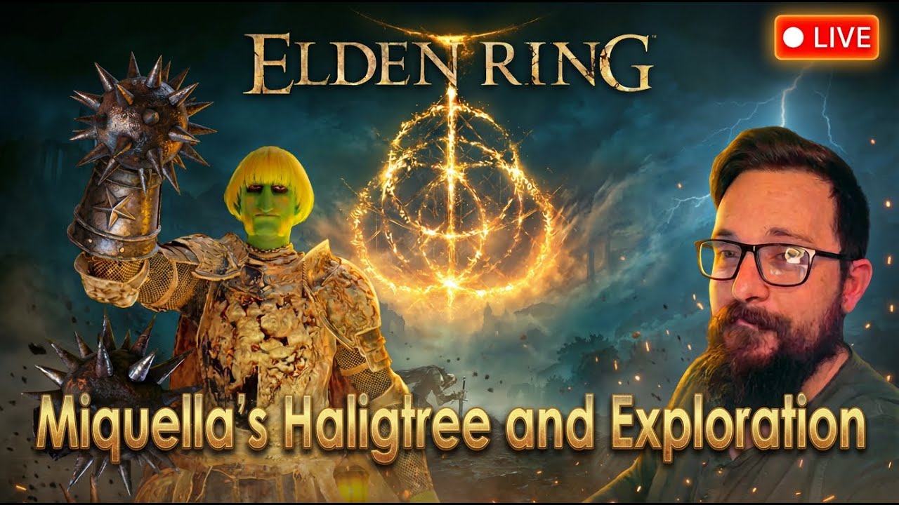 Elden Ring: Miquella's Haligtree and Stream Reacts!