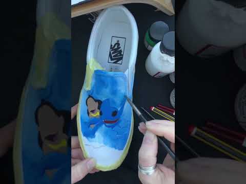 lilo and stitch custom shoes