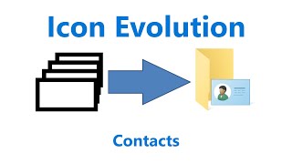 Russia Man's Windows Icon Evolution Series - Contacts - Episode 30