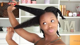 My REAL Wash Day Routine For Longer Healthier Hair - Prepoo, Shampoo & Condition