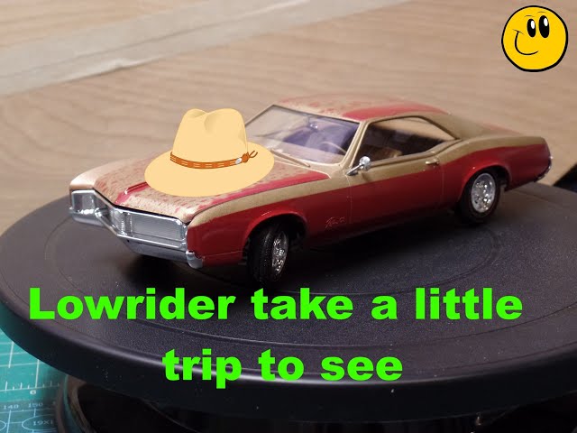 Lowrider 1966 Buick Riviera AMT 1:25 Scale Model Car Kit Build