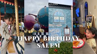 SALEM TURNS TWO: Adventure City, Birthday prep, zoo + party