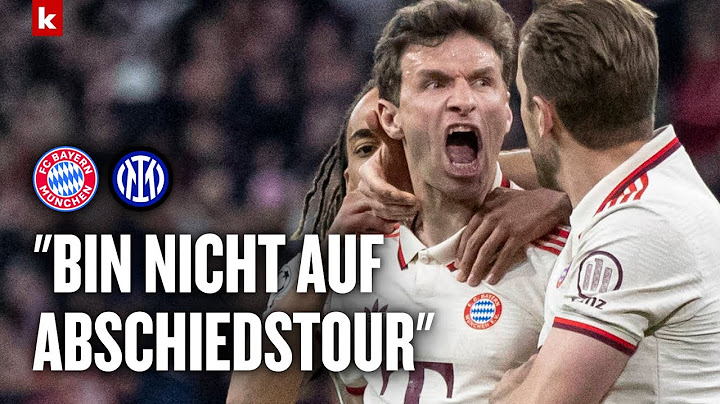 Müller scherzt über Debatte: "Wenn man mal auf den Putz hauen kann, dann da" | FC Bayern - Inter 1:2