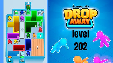 Drop Away level 202 Walkthrough Solution 