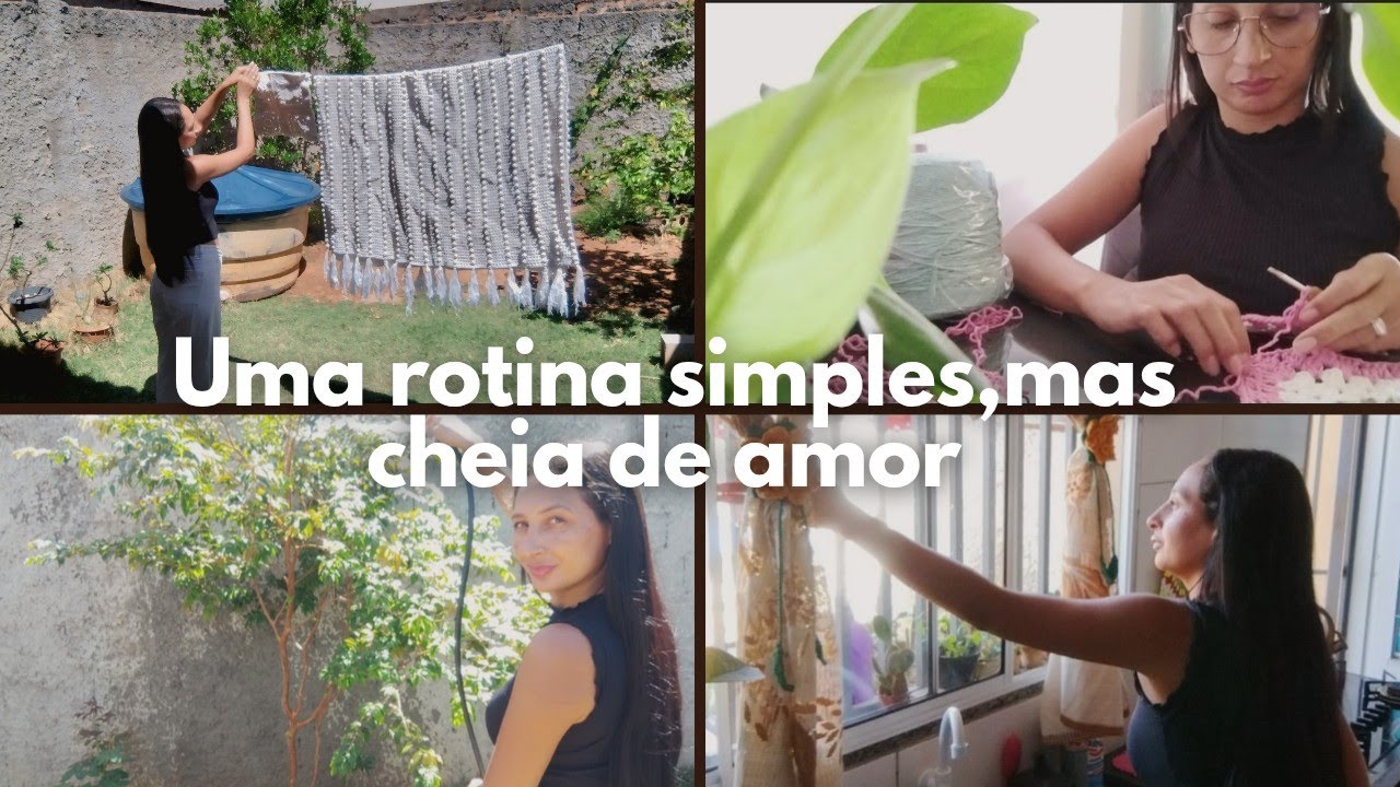 Dias aconchegantes em um lar simples/ rotina calma 