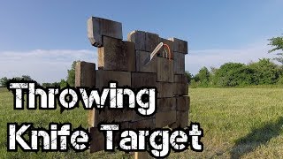 Making a Throwing Knife Target