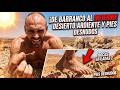Abandonado en el desierto ardiente camina descalzo sobre rocas para salvar su vida #survival