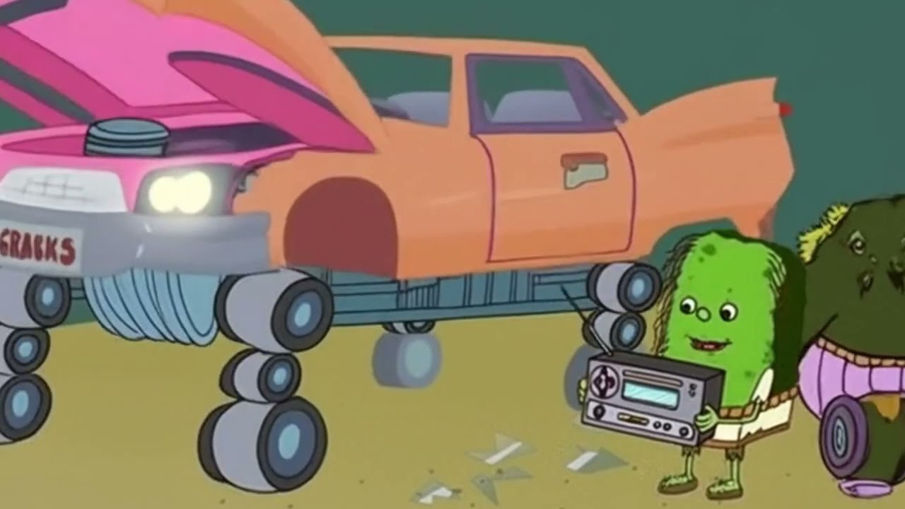 SpongeBong HempPants but it's ruined in AI (Hailou AI)