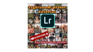 Lightroom Tutorial - Preset Lightroom Click Avenue Photography