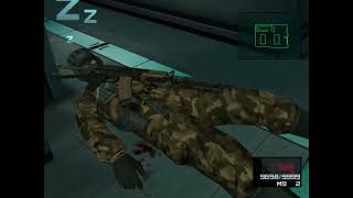 Metal Gear Solid 2 Trial Version: M9 Darts Debug Functionality