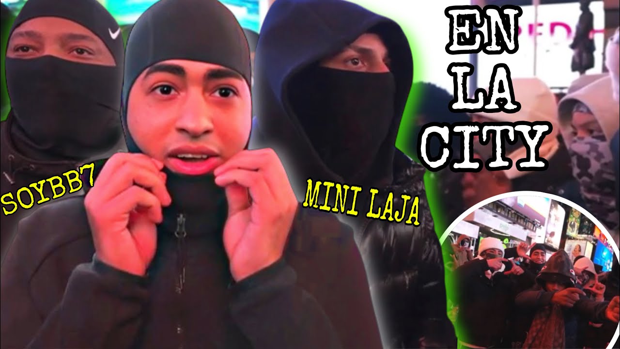 ReyDelaCity con Mini Laja en Times Square😰Que pasara?