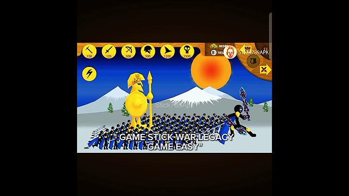 Stick War legacy mod gameplay by @Stick789Apk