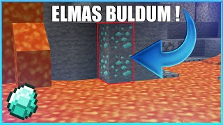 ELMAS BULDUM ! Minecraft Survival : Türkçe / 1.16.4